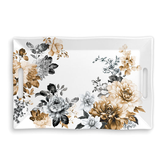  Gardenia - Large Melamine Serveware Tray