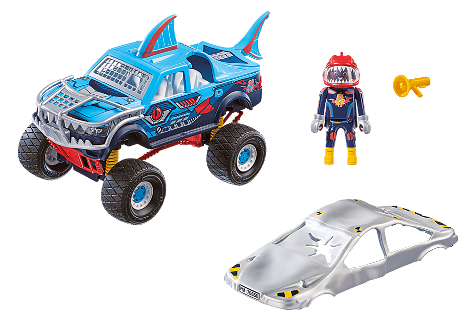  Playmobil - Stunt Show Shark Monster Truck