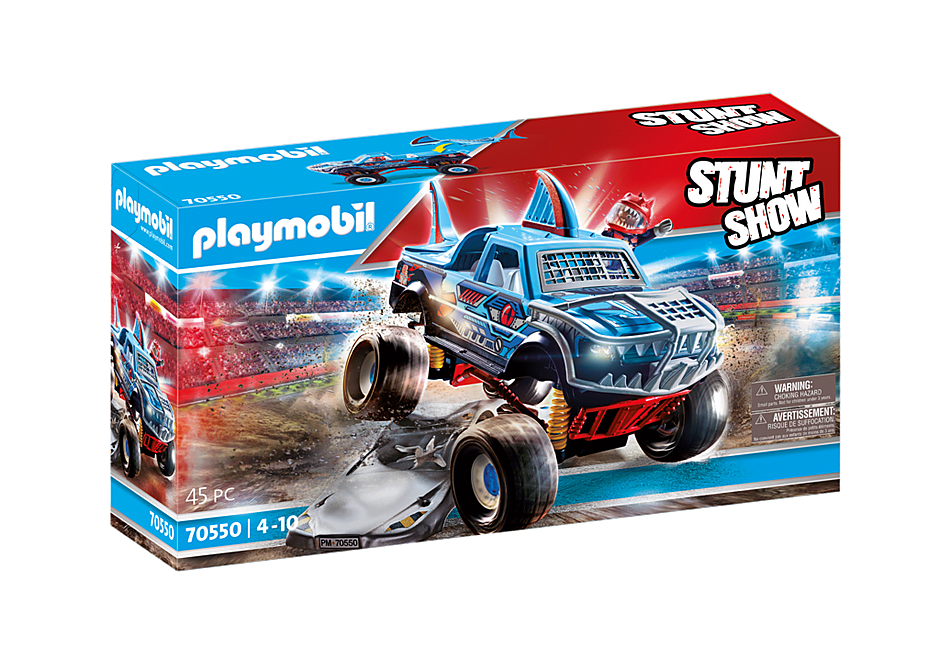  Playmobil - Stunt Show Shark Monster Truck