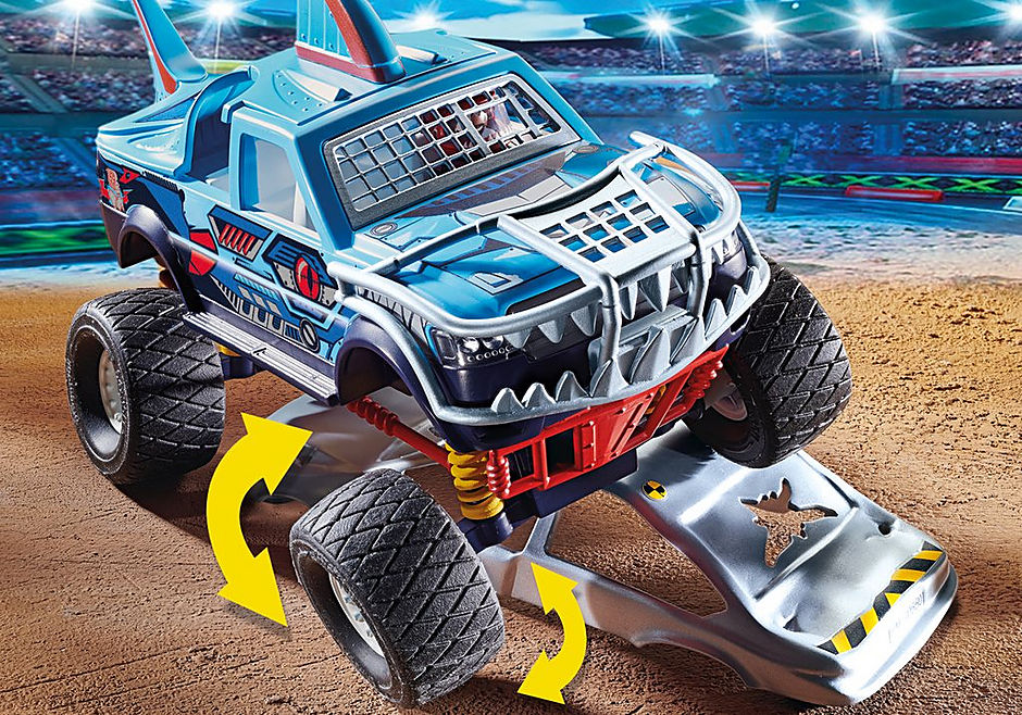  Playmobil - Stunt Show Shark Monster Truck