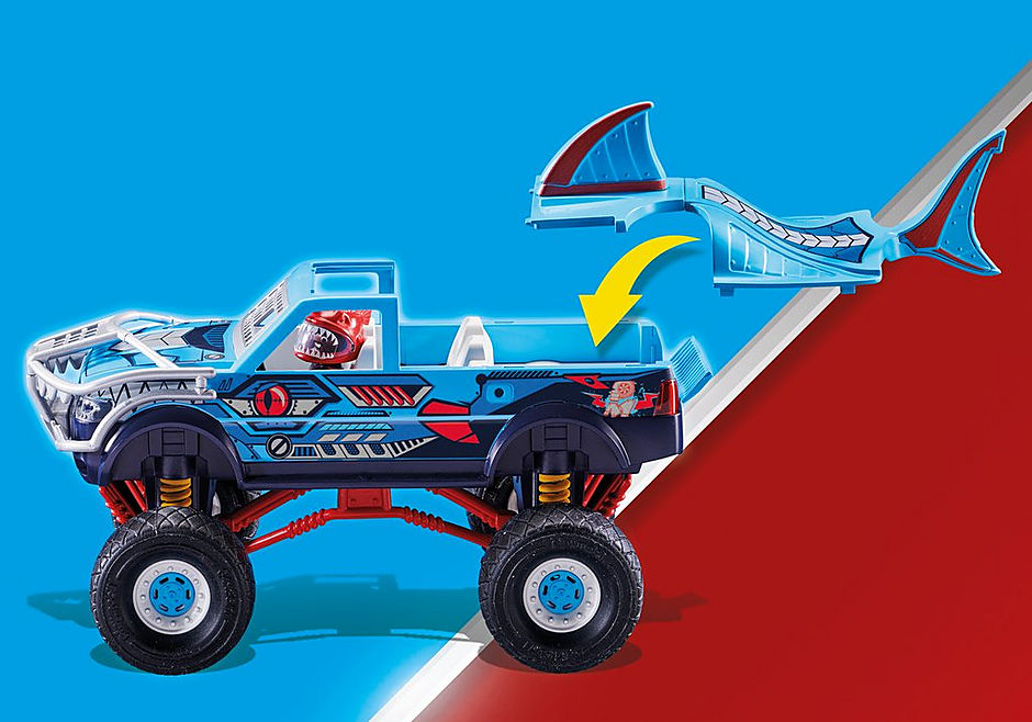  Playmobil - Stunt Show Shark Monster Truck