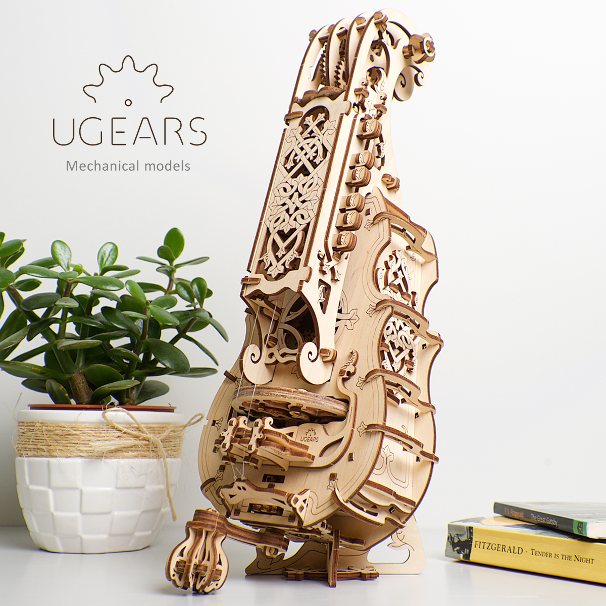  Ugears - Hurdy Gurdy Mechanical Model Kit