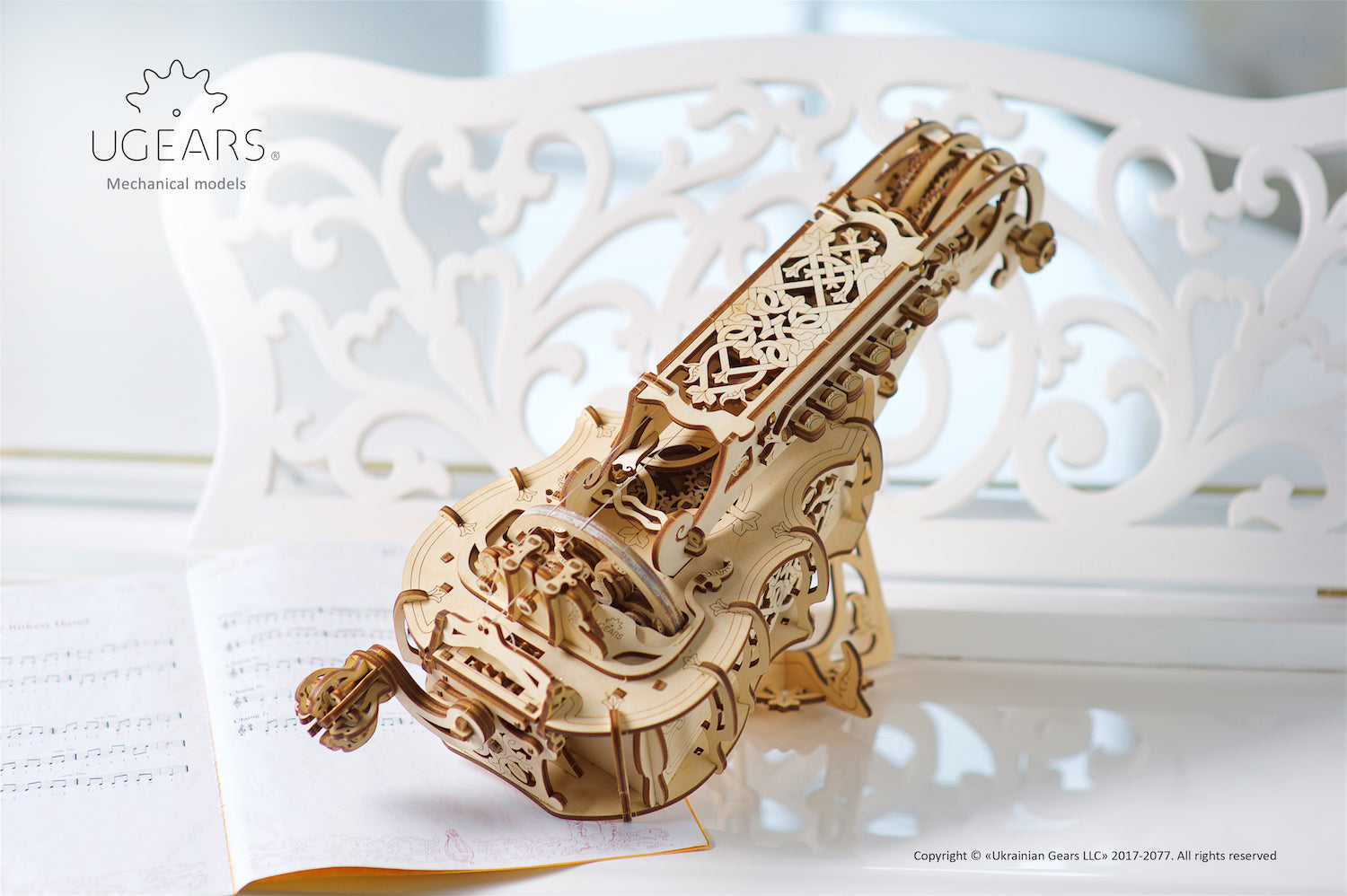  Ugears - Hurdy Gurdy Mechanical Model Kit
