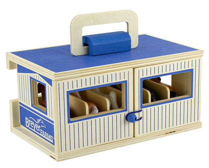  Stablemates - Breyer Farms Wooden Carry Stable