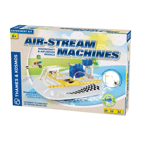  Air-Stream Machines - Hovercraft & Air Driven Models