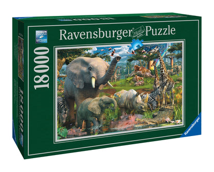  At The Waterhole - 18,000 Piece Puzzle