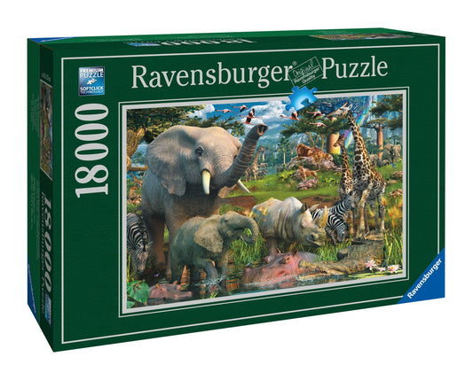  At The Waterhole - 18,000 Piece Puzzle