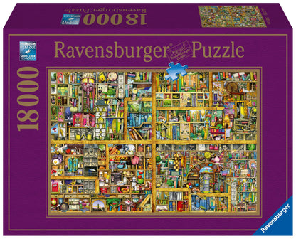  Magical Bookcase - 18,000 Piece Puzzle