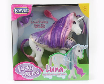  Lucky Acres - Luna, Magical Color Change Bath Unicorn