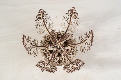  Ugears - Mechanical Flower Model Kit